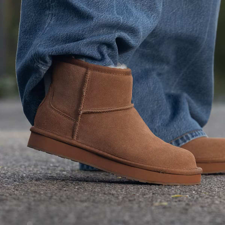 Roberto Rosso Nadigo Sheepskin Mid Camel