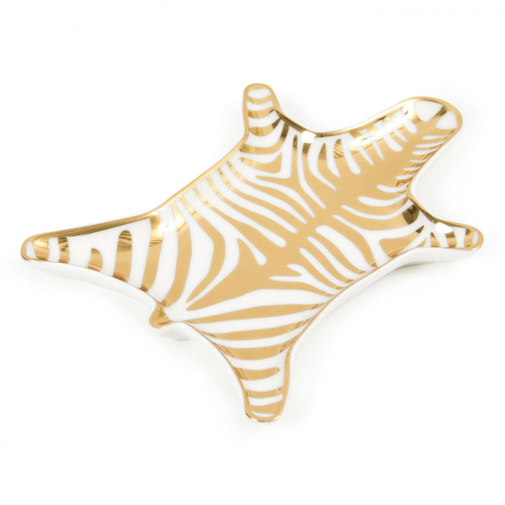 Jonathan Gold Zebra Stacking Dish