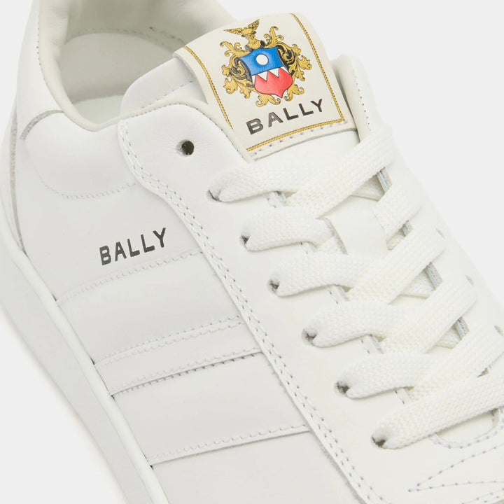 Bally Retro Crest Sneaker White Leather M