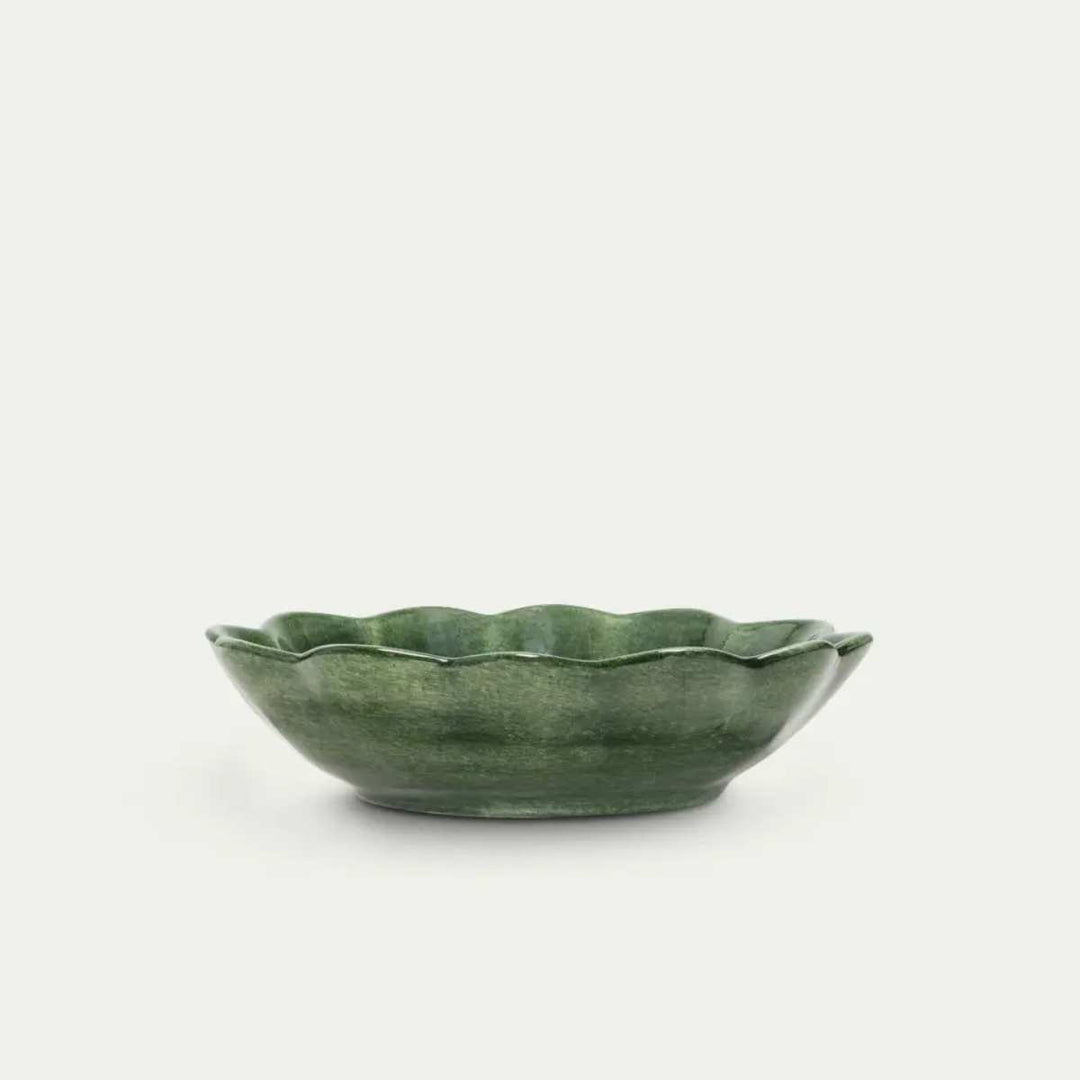 Mateus Oyster Bowl 18x16cm Forrest Green
