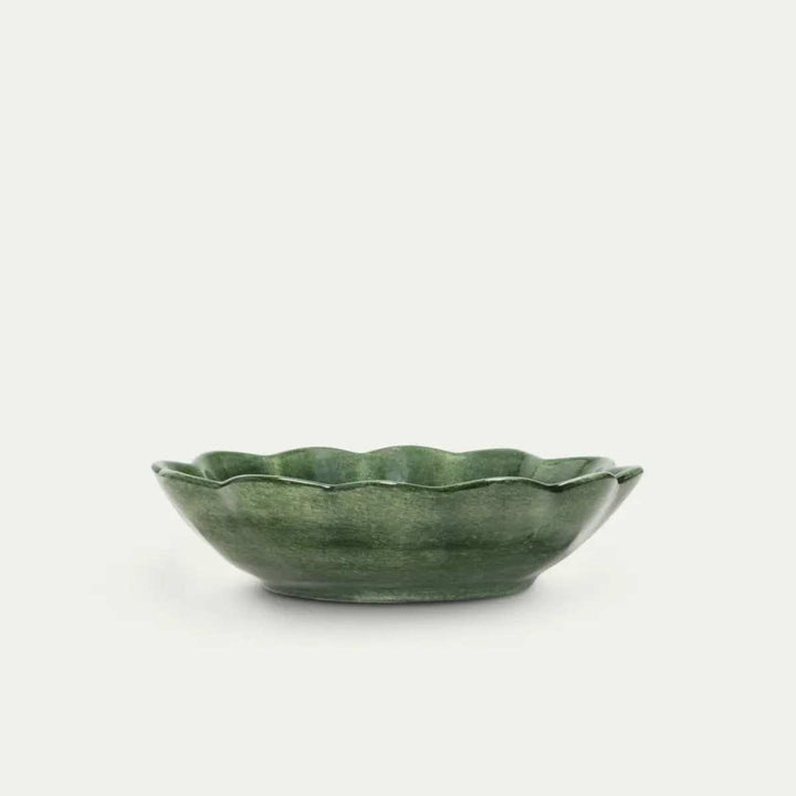 Mateus Oyster Bowl 18x16cm Forrest Green