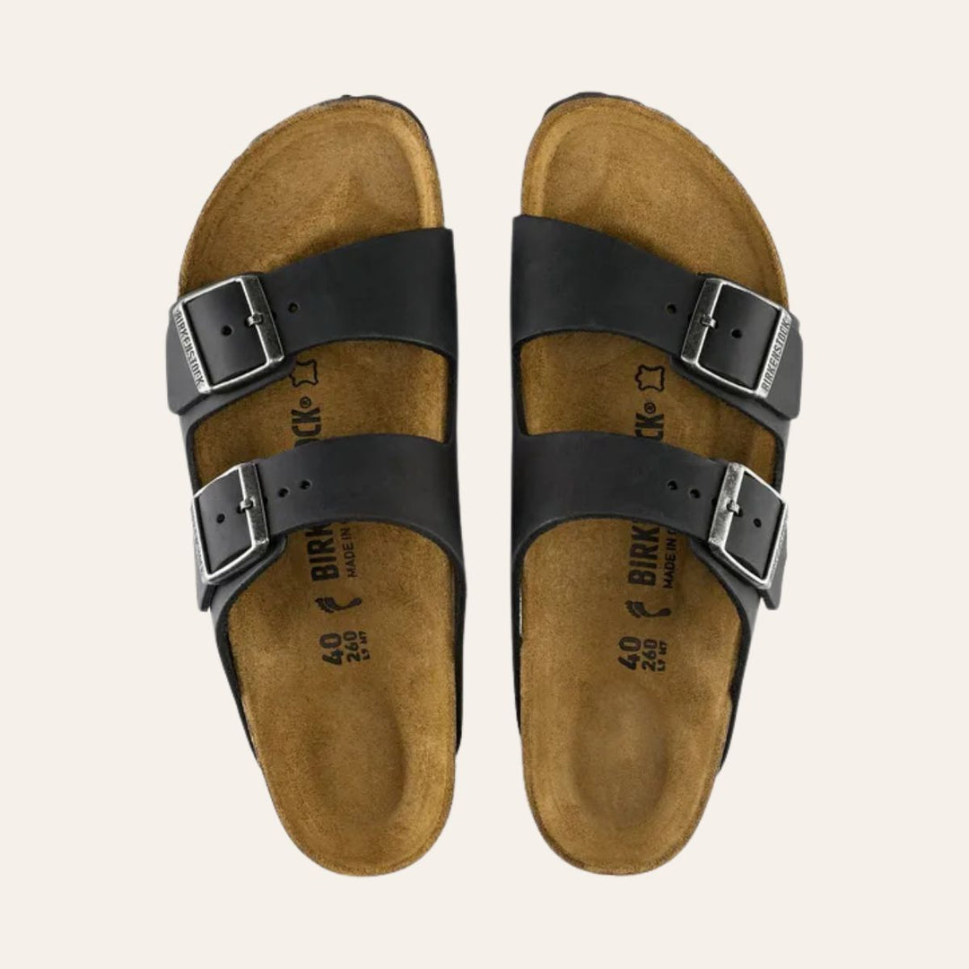 Birkenstock Arizona Regular Oiled Leather Svart M