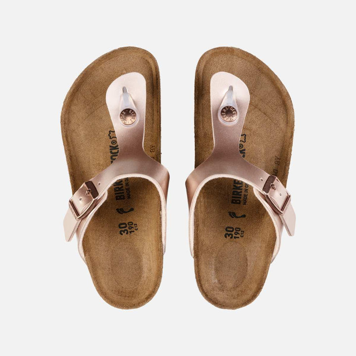 Birkenstock Gizeh Electric Metallic Copper 36-39 JR