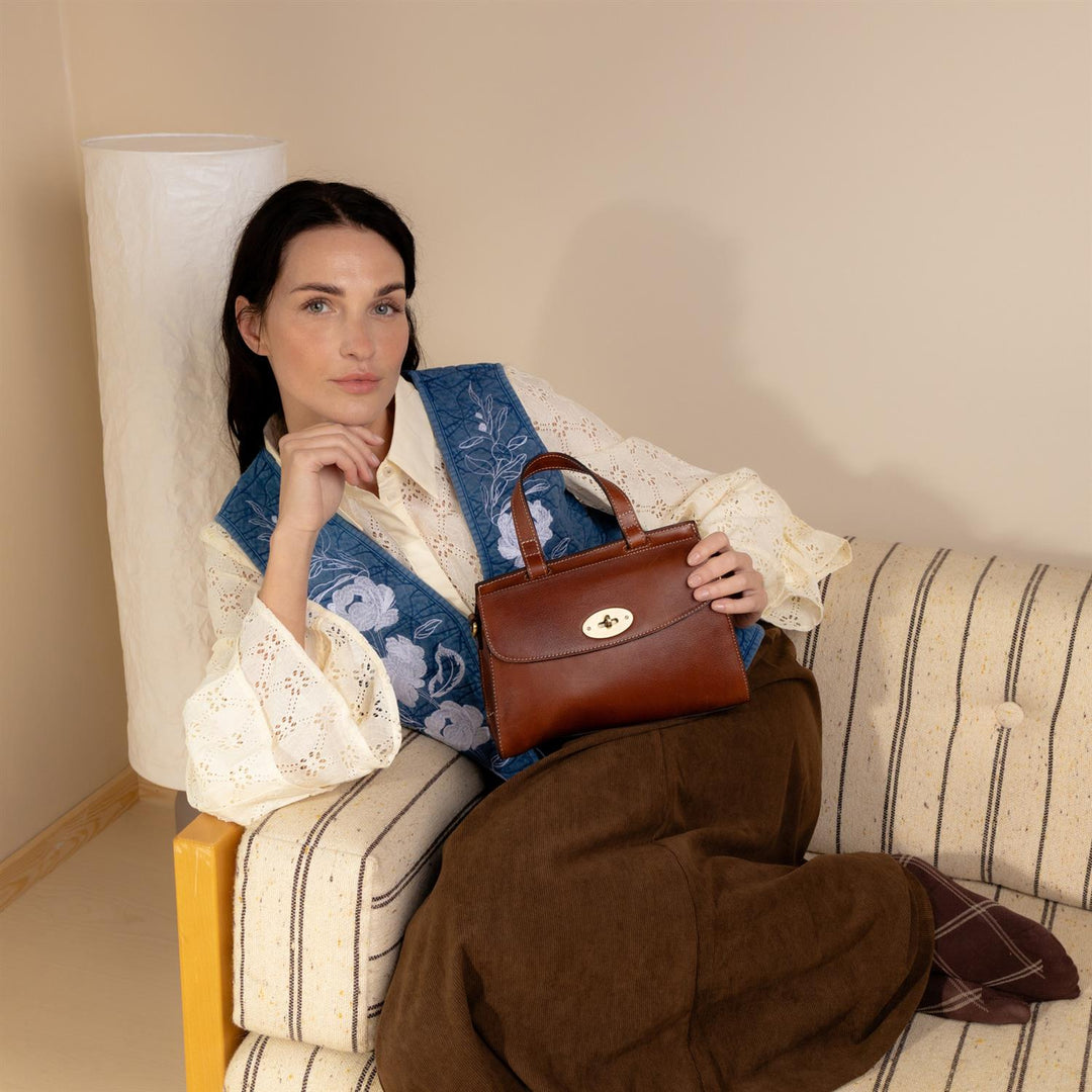 Dixie Saya Medium Cognac