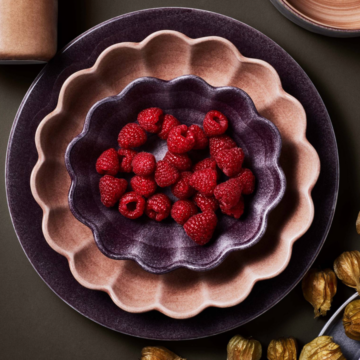 Mateus Oyster Bolle 18x16cm Plum