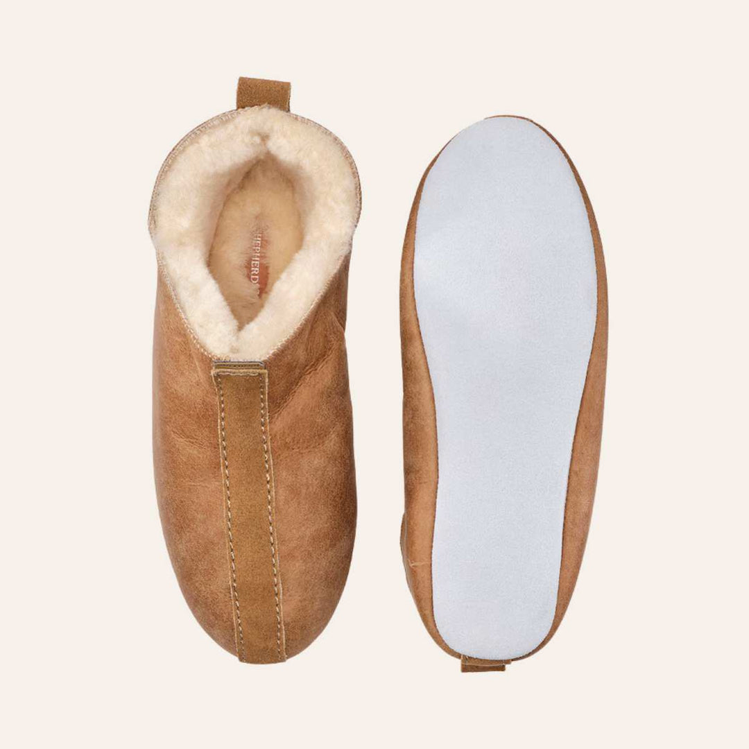 Shepherd Tøffel Henrik Antique Cognac M