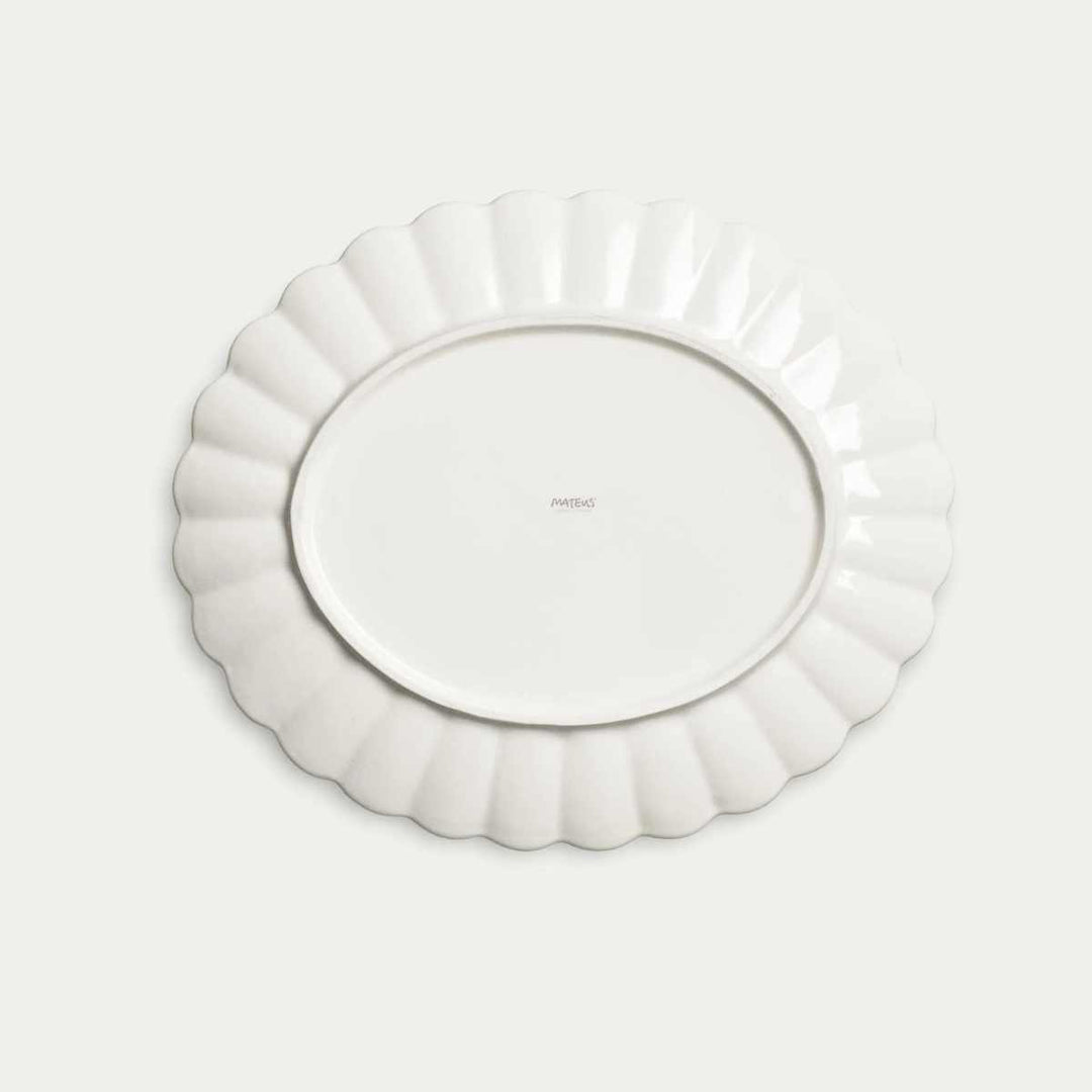 Mateus Oyster Plate 35*30cm Sand