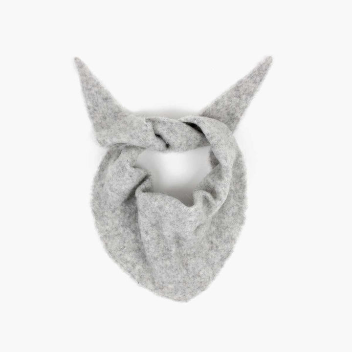 NOHR Mohair Triangel Skjerf Grey