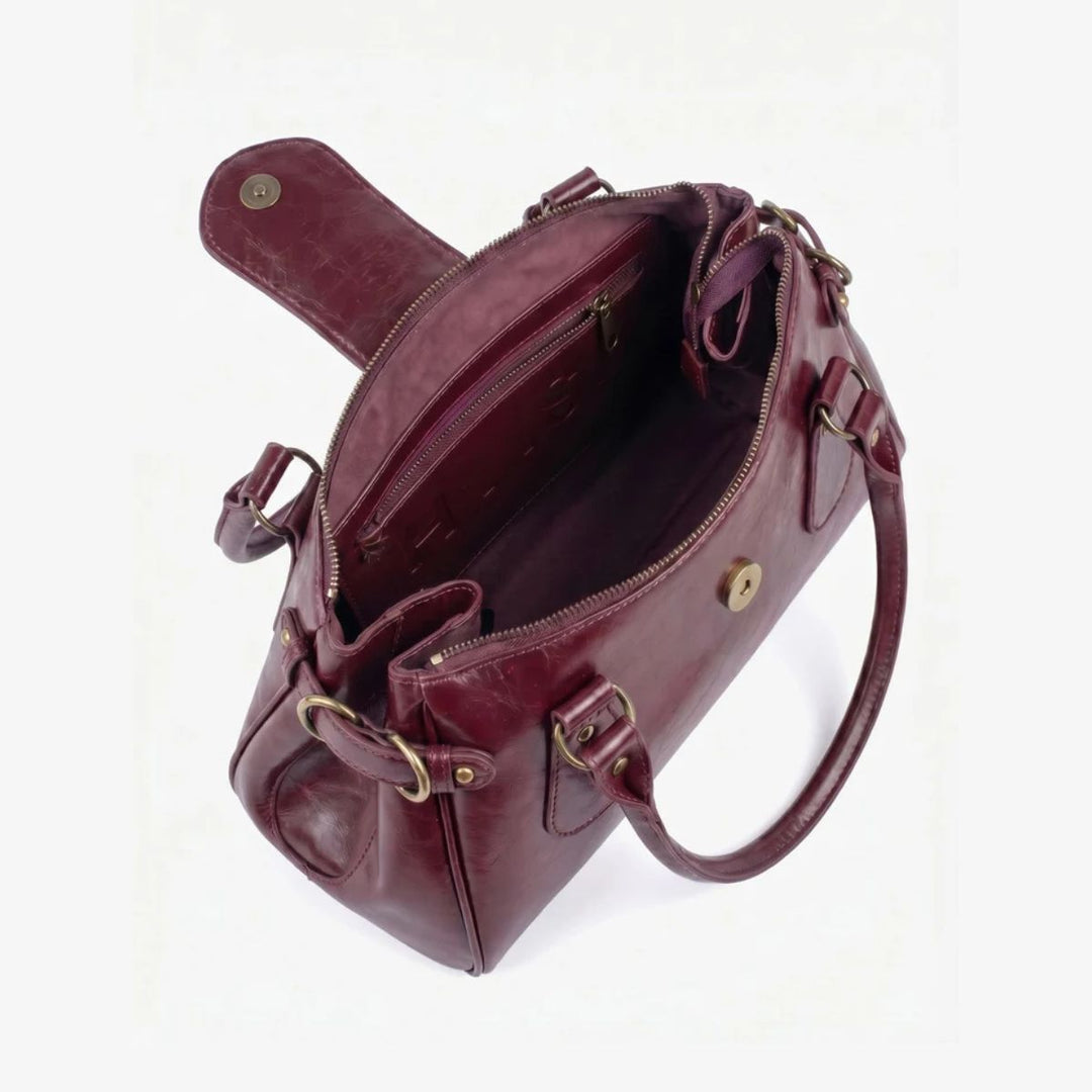 HVISK Isabella Raw Structure Deep Burgundy