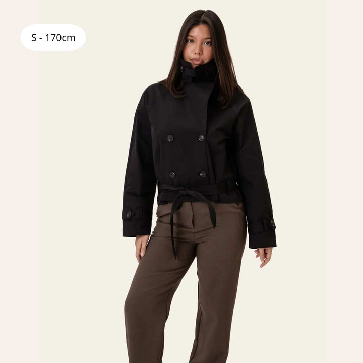 BYIC AlmaIC Trenchcoat Black