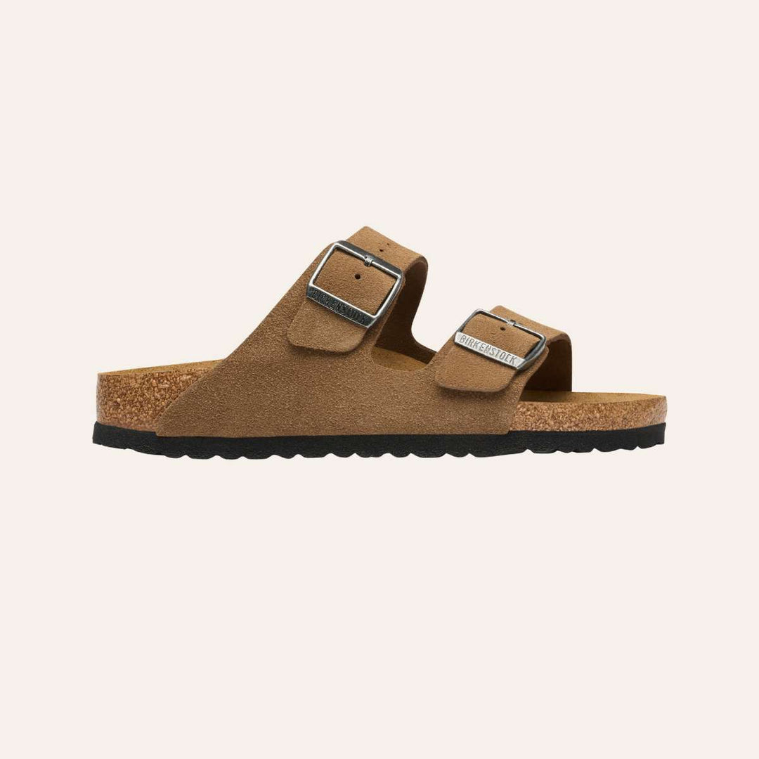 Birkenstock Arizona Suede Leather Dark Tea W