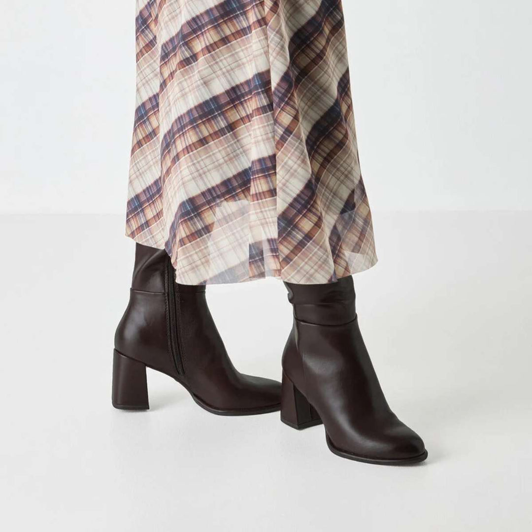 Tamaris Høy Boots Mahogany W