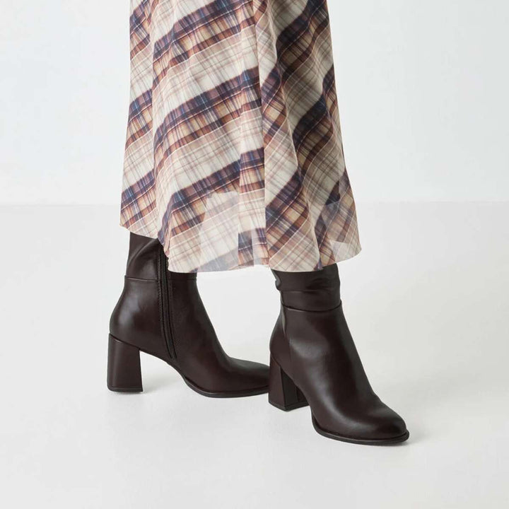 Tamaris Høy Boots Mahogany W