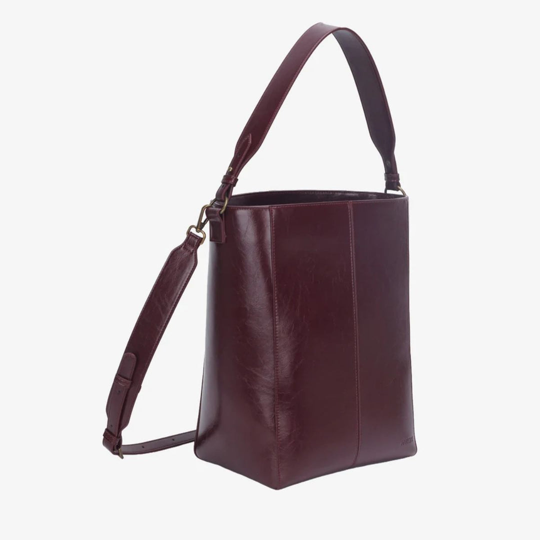 HVISK Casset Raw Structure Deep Burgundy