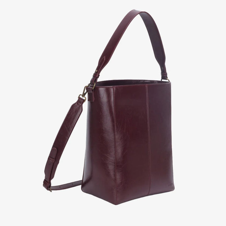 HVISK Casset Raw Structure Deep Burgundy