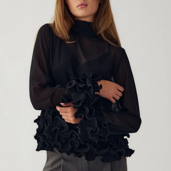 Noella Latanietta Blouse Black