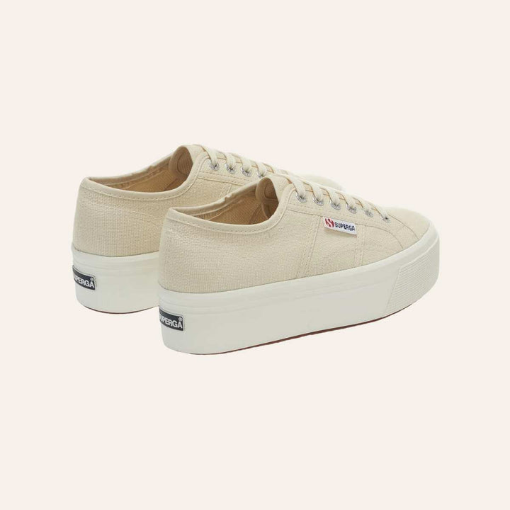Superga 2790 Platform Beige Eggshell W