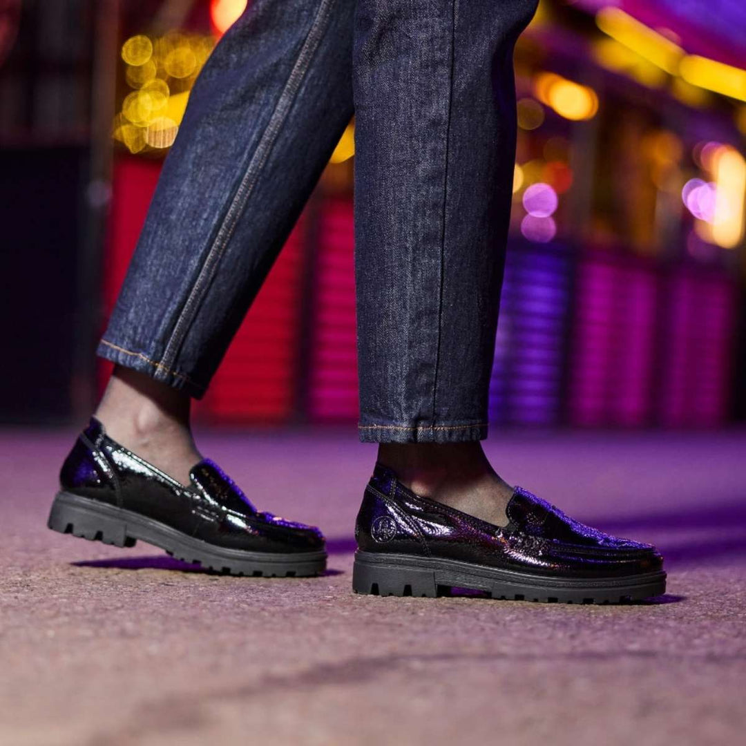Rieker Mokasin Black W