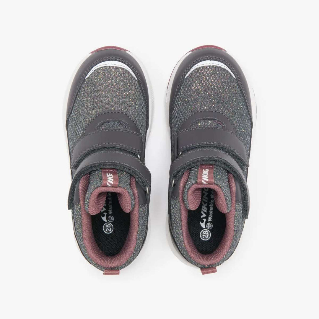 Viking Bouncy Glitter Mid GTX Charcoal B