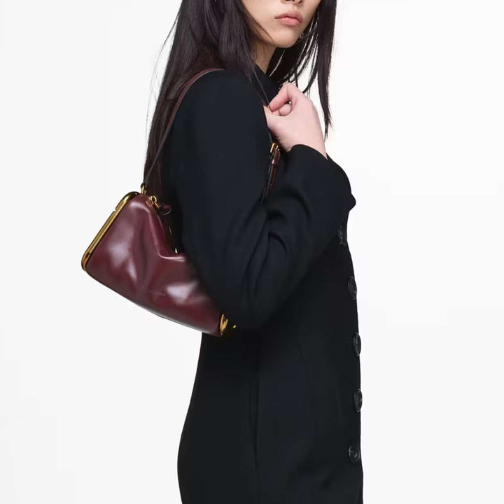 Marc Jacobs The Juliette Shoulder Bag Dark Port