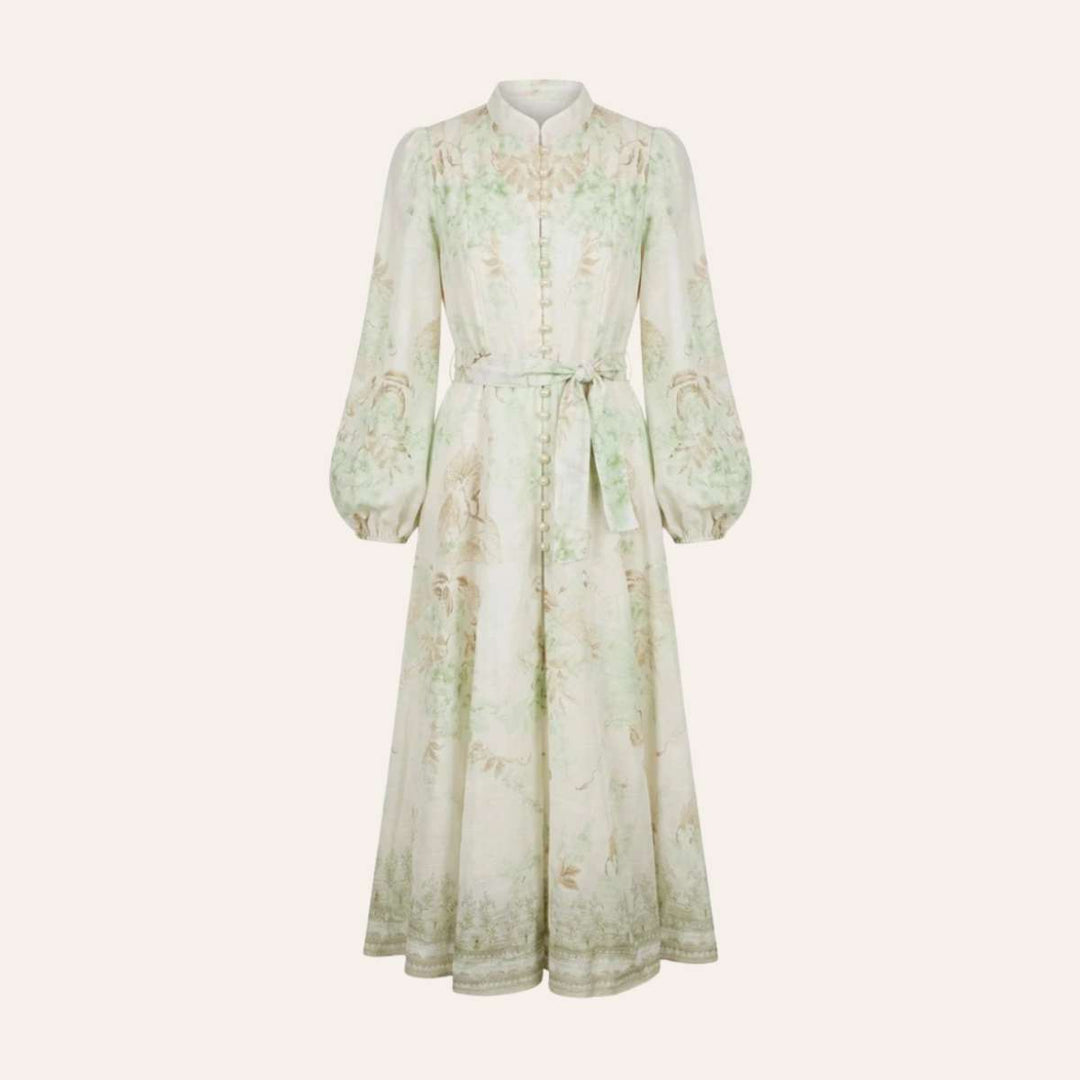 From Paris With Love Evy Dress Green