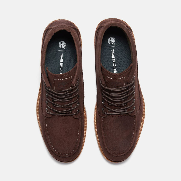 Timberland Britton Mills Mid Lace Chukka Boot Rust Suede M