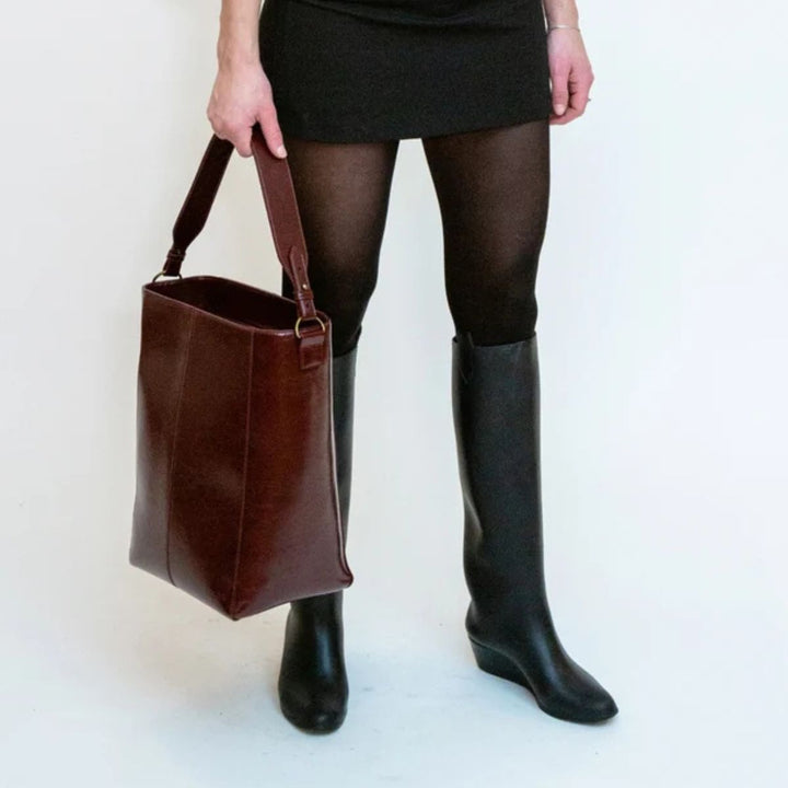 HVISK Casset Raw Structure Deep Burgundy