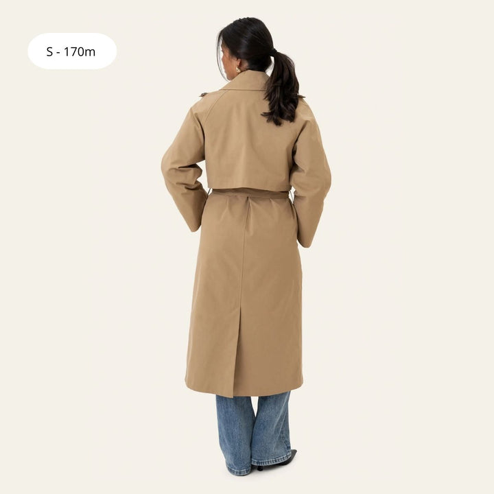 BYIC EvieIC Trenchcoat Camel