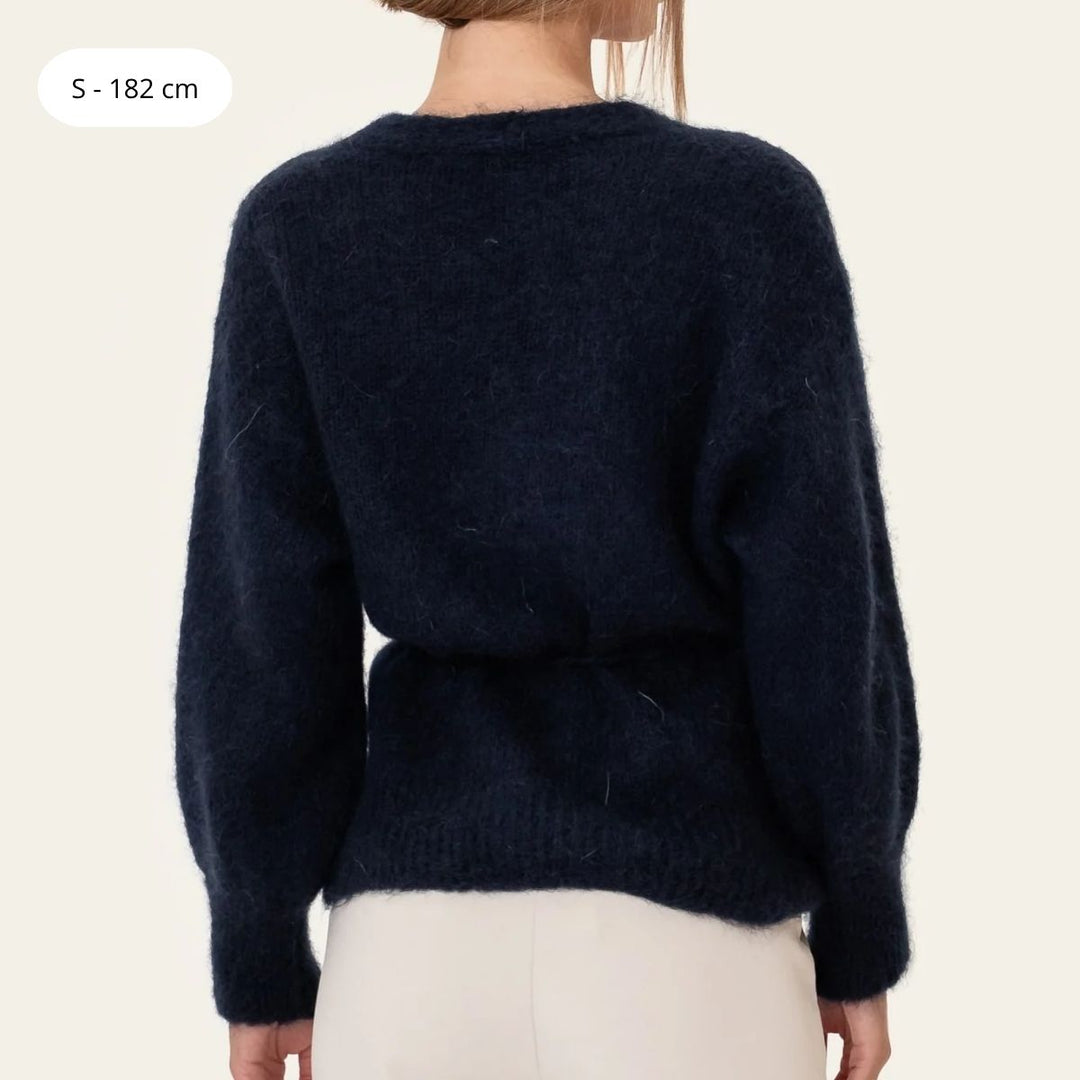 BYIC IdaIC Wrap Cardigan Navy