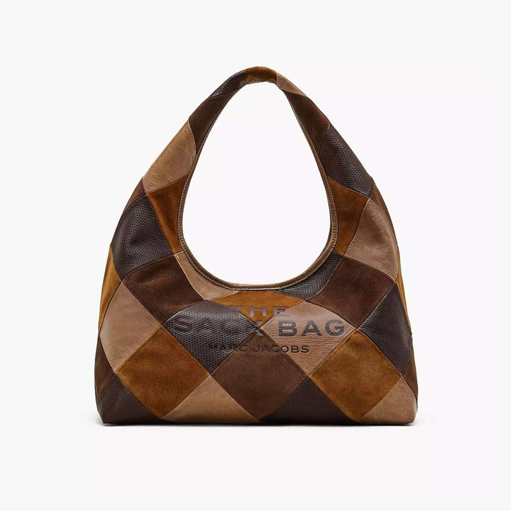 Marc Jacobs The Sack Suede Patchwork Brown Multi