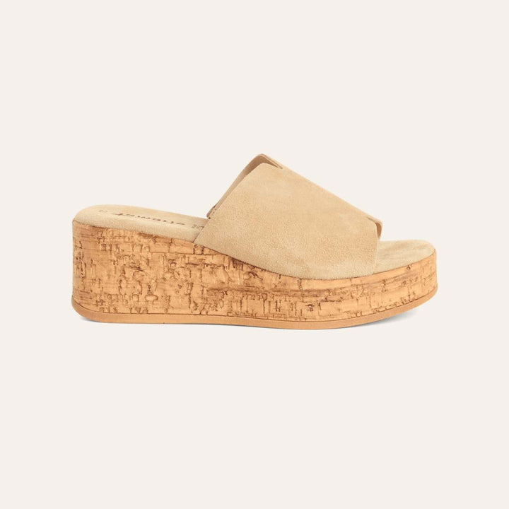 Tamaris Sandal Beige Suede W