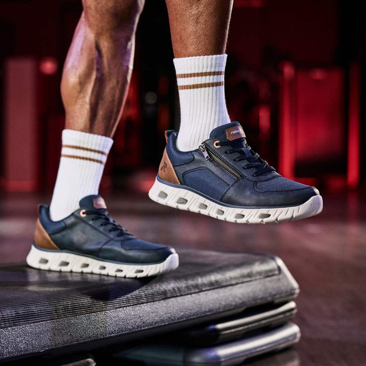 Rieker Herresko Blue M