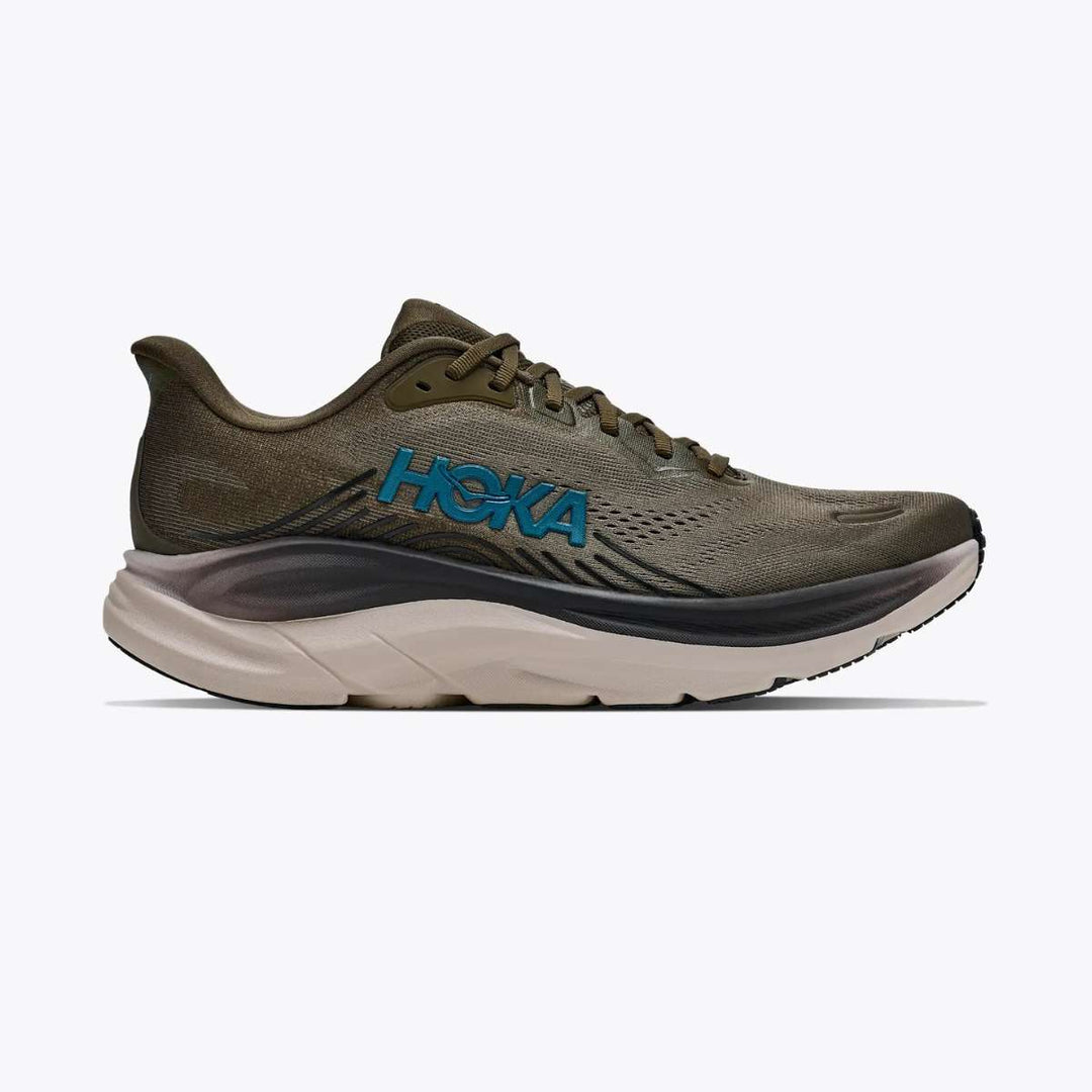 HOKA Clifton 11 Antique Olive / River Rock Grey M