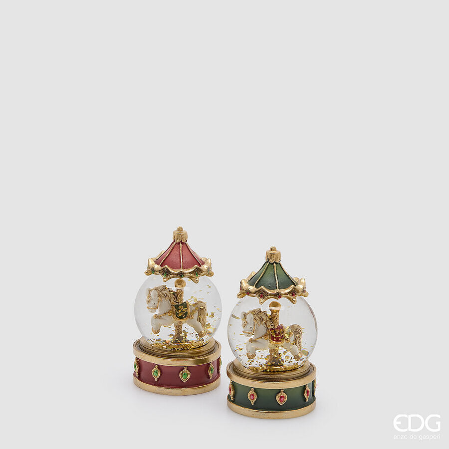 EDG Sfera Acqua Cavallo Giostra 2 Ass. H.8.5 D.4.5