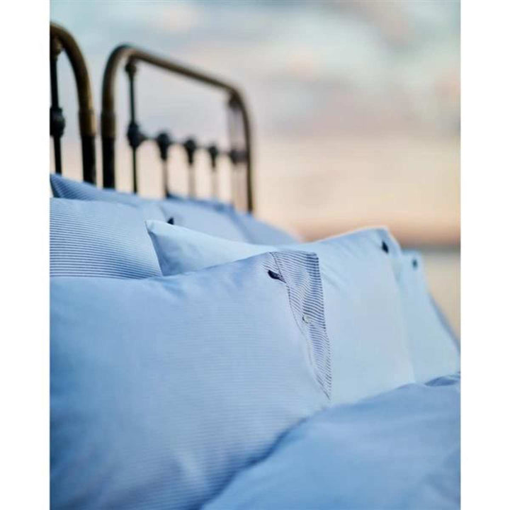Lexington Pin Point Blue/White Pillowcase 50*70