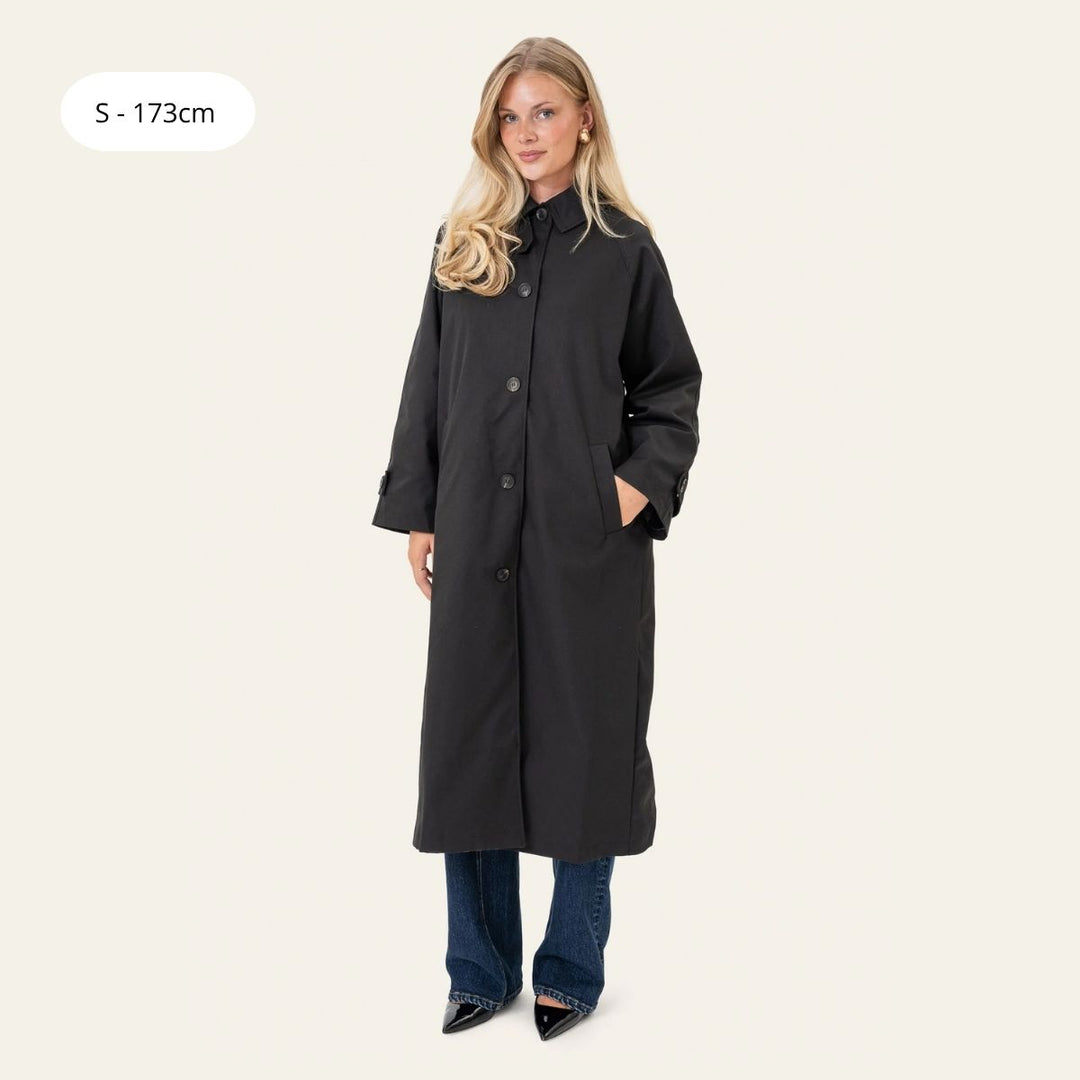 BYIC AvaIC Trenchcoat Black