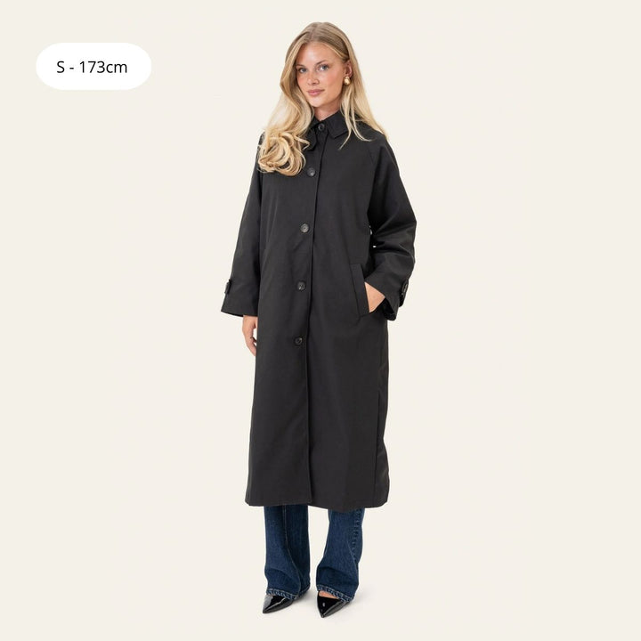 BYIC AvaIC Trenchcoat Black