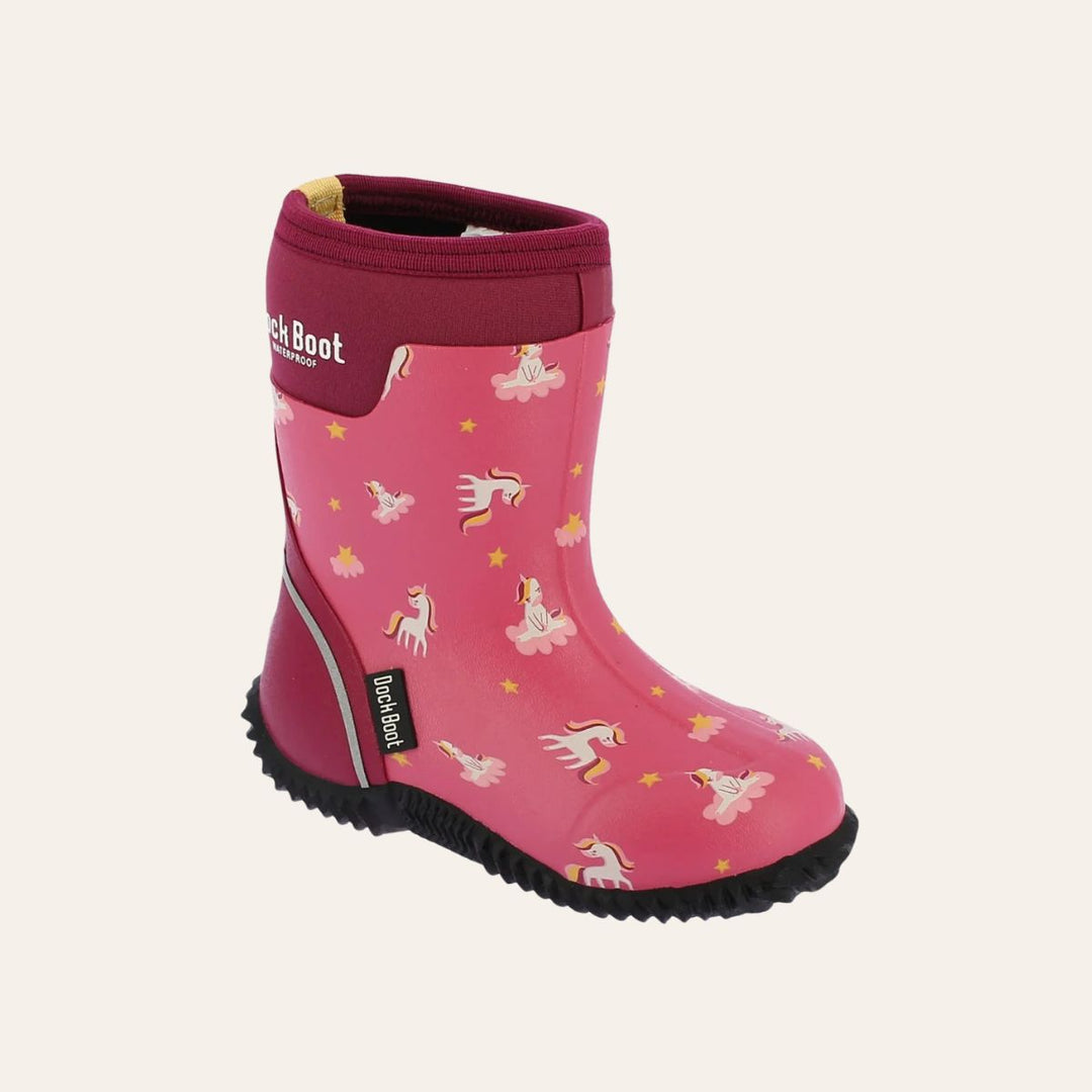 Dock Boot Pink Unicorns
