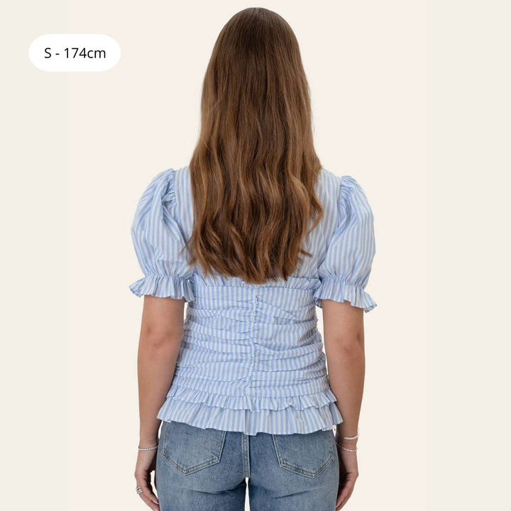 BYIC ArielIC Blouse Blue White Stripes
