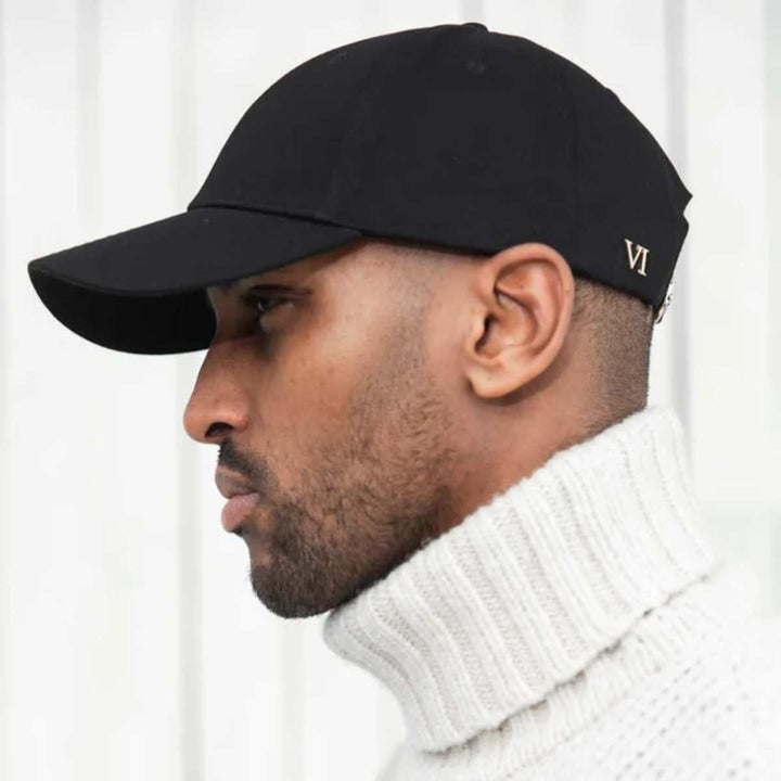 Don Sixs Cotton Caps Black