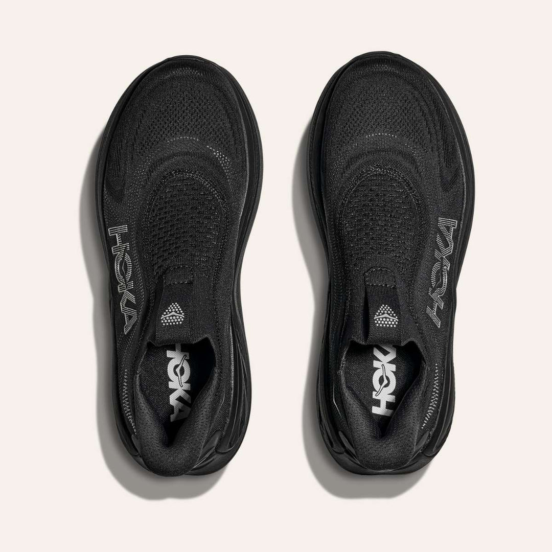 Hoka Skyward Laceless Black / Black M