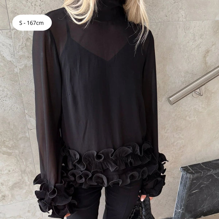 Noella Latanietta Blouse Black