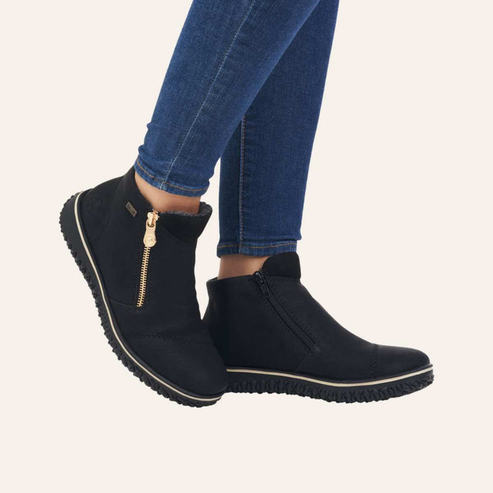 Rieker Sko Tex Black W