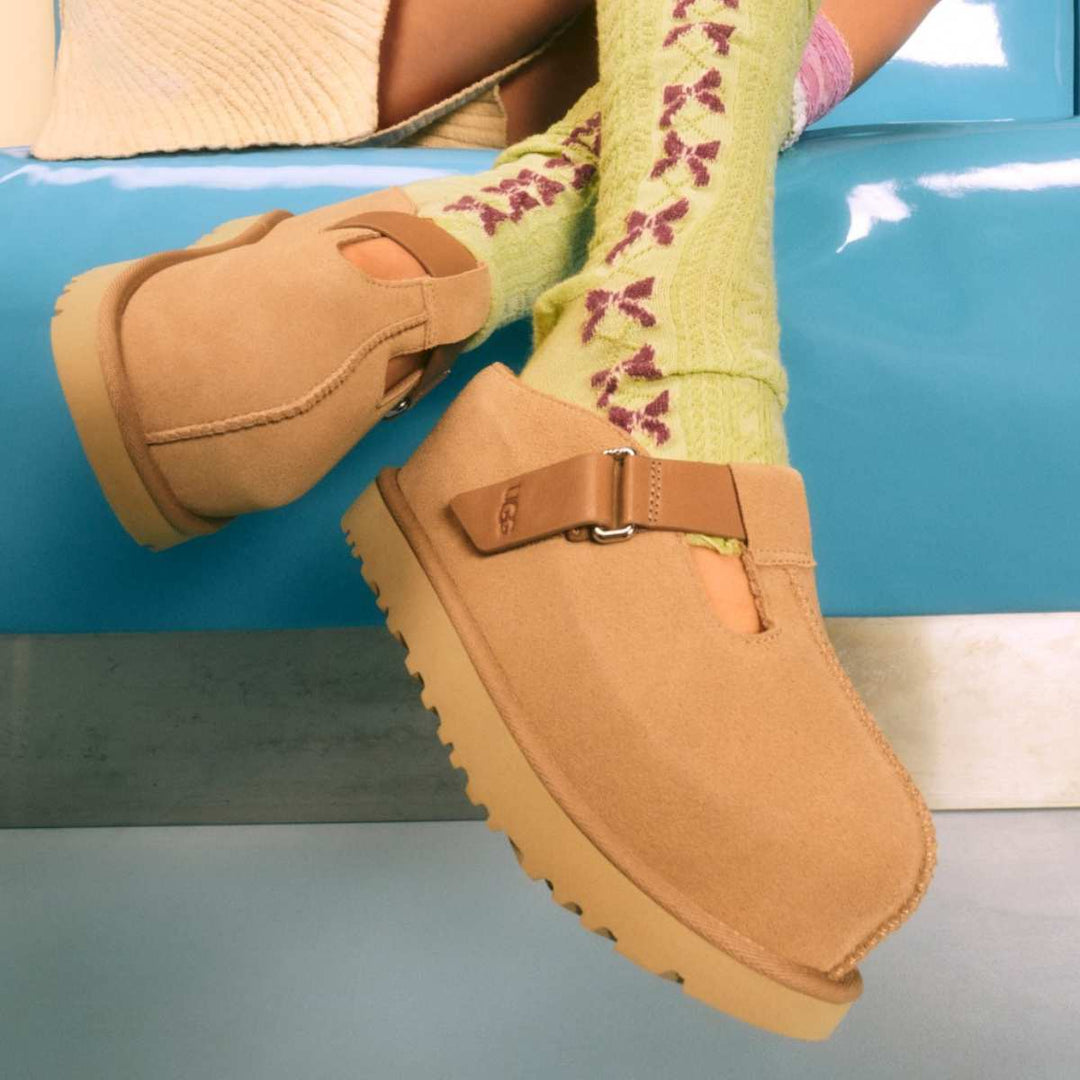 UGG Goldenstar Hi Glog Sand W