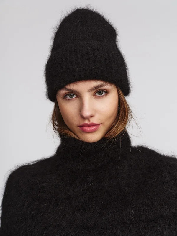 ELLA & IL Silje Chunky Hat Black W