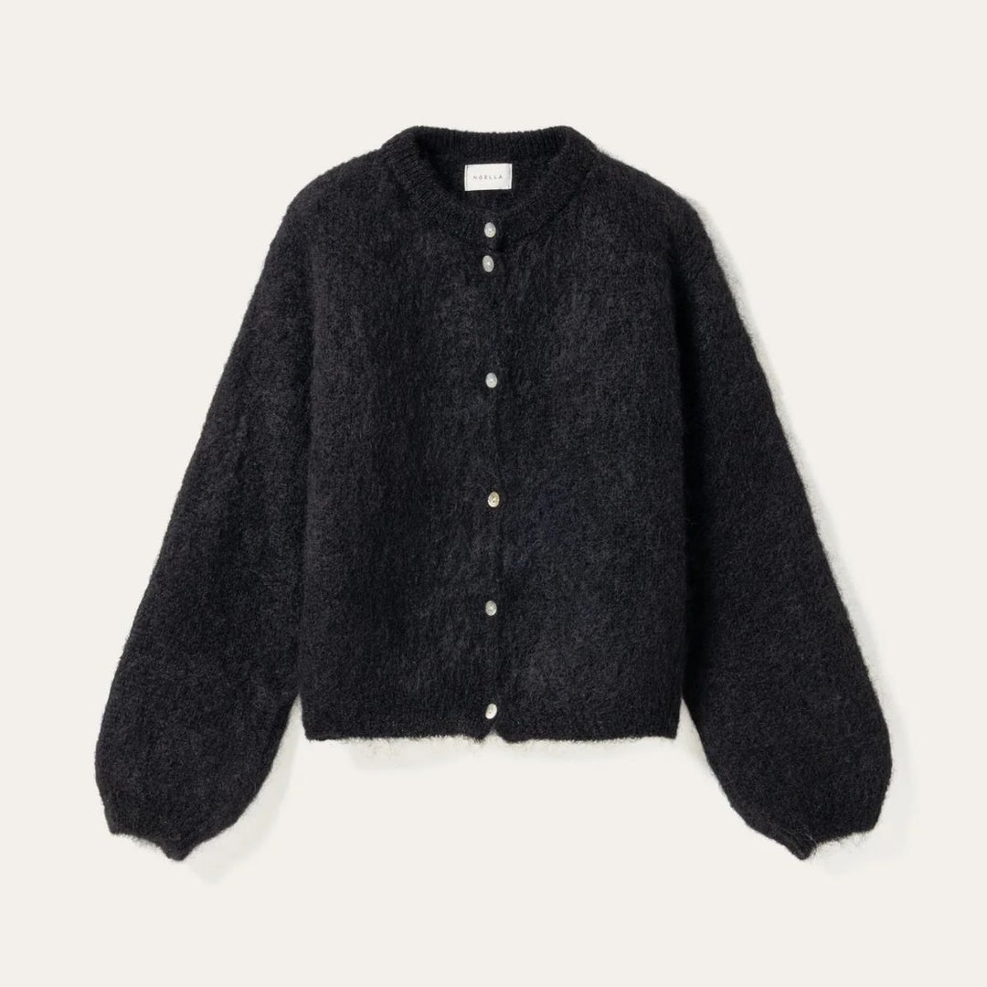 Noella N-Kae Mohair Cardigan Black