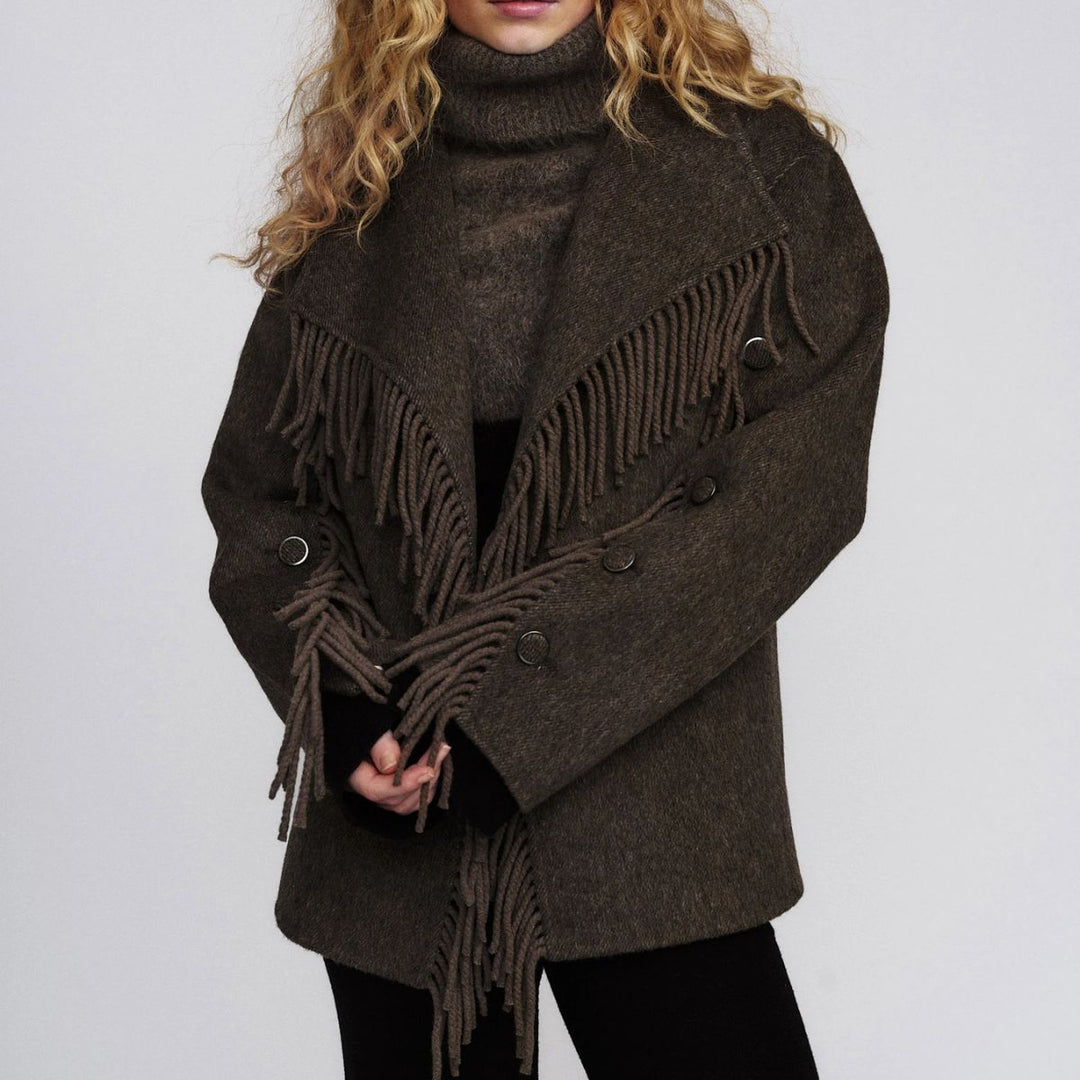 ELLA & IL Hedvig Jacket Dark Brown