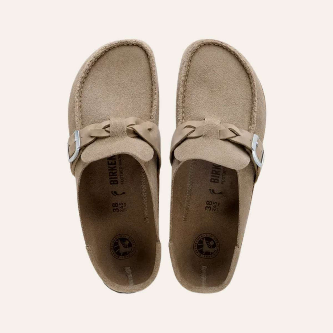 Birkenstock Buckley Braided Taupe W