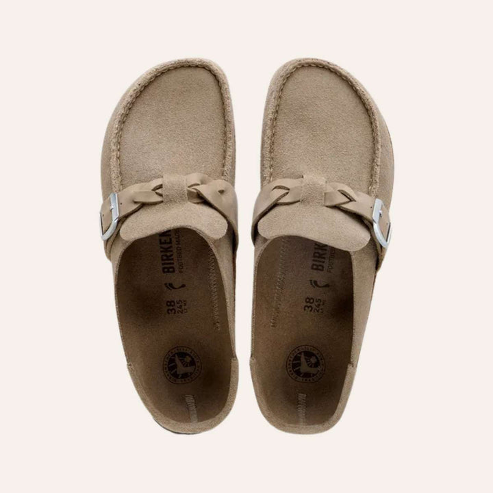 Birkenstock Buckley Braided Taupe W