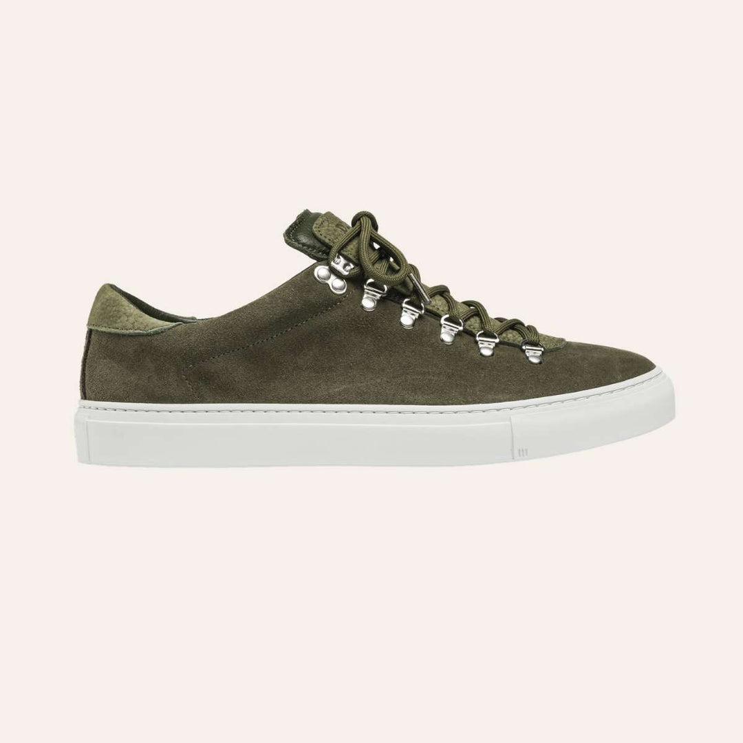 Diemme Marostica Low Sage Olive Green Suede M